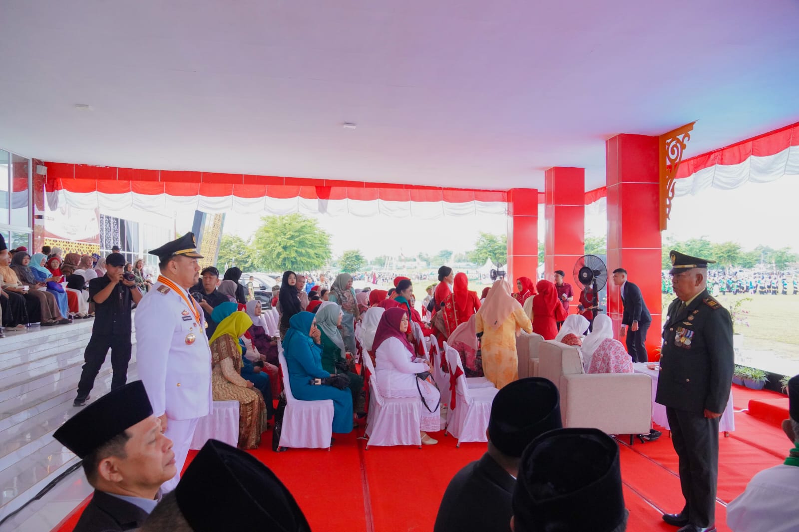 Detik-Detik Proklamasi di Batu Bara Berlangsung Khidmat, Bupati Baharuddin Siagian Pimpin Upacara HUT RI ke-81