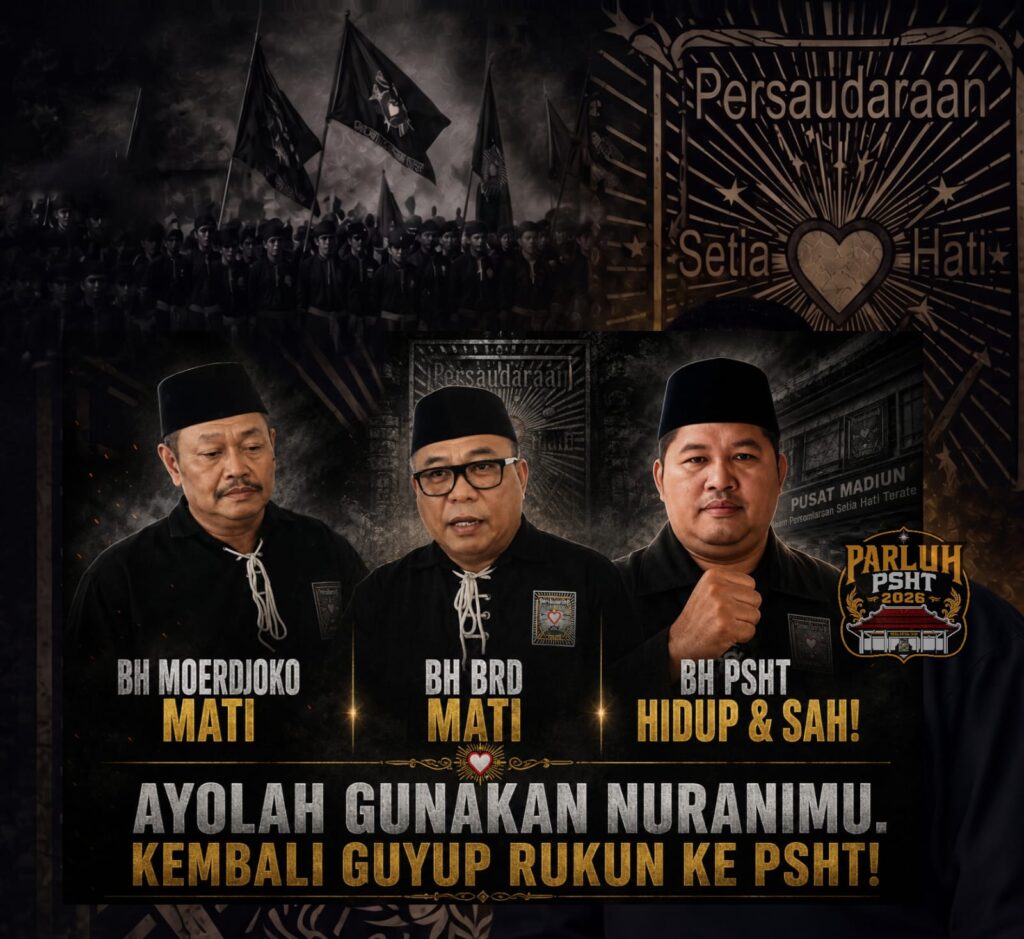 PSHT Sudah Tidak Memperkarakan Hukum Lagi! HAI JIWA BAIK,Ketuk Nuranimu Ayo Guyub Rukun Dukung PARLU PSHT 2026