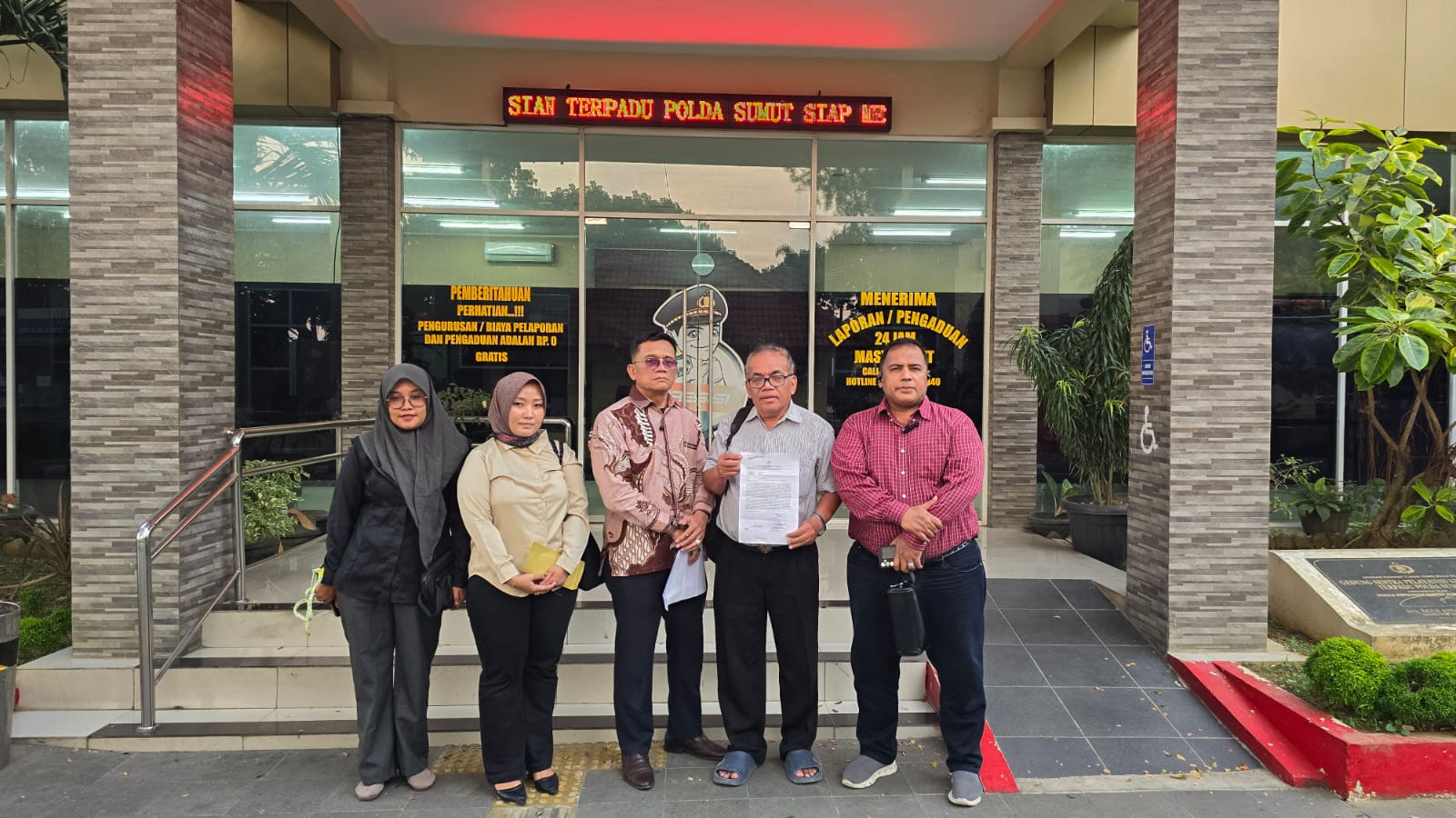 Diduga Kuasai Dan Serobot Lahan, Pasutri Dilaporkan Ke Poldasu
