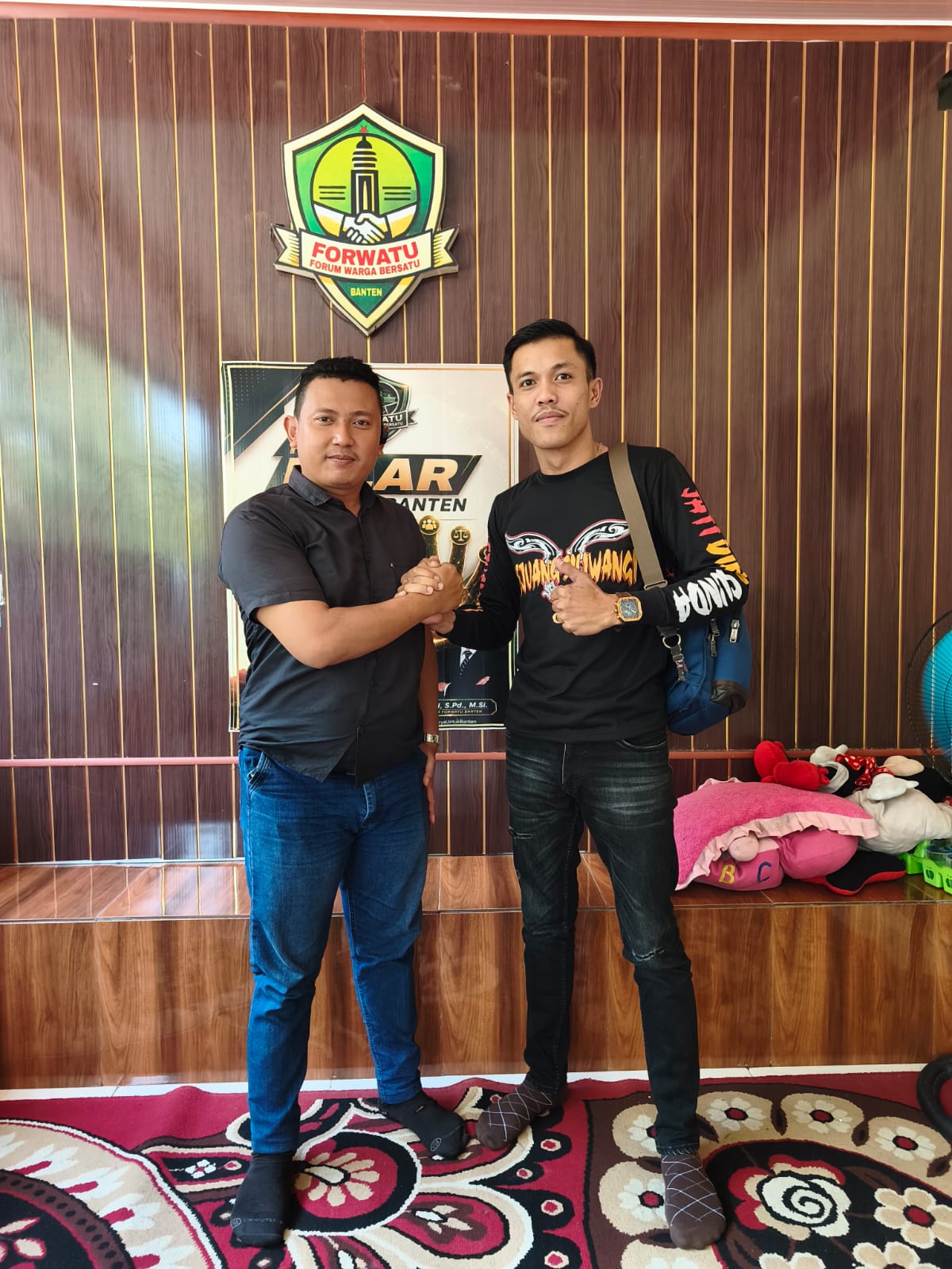 Forwatu Banten Dukung Langkah Chairil Anwar Laporkan Dugaan Pencemaran Nama Baik di Media Sosial Facebook Ke Polda Metro Jaya