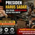 DEWAN PAKAR DPP LSM ELANG MAS Prof DR Sutan Nasomal : Presiden Harus Sadar. Bisa Terjadi Krisis Kelaparan Meluas. Pedagang Dengan Modal Kecil Mengalami Kebangkrutan Dampak Daya Beli Masyarakat Hilang.