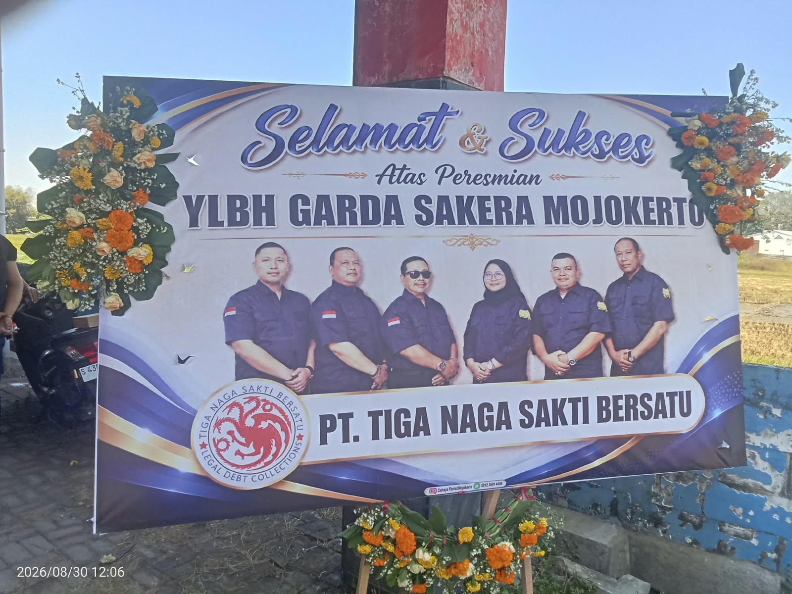 Resmi Berdiri, YLBH Garda Sakera Dihiasi Puluhan Karangan Bunga Ucapan Selamat dari Berbagai Kalangan