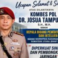 Ucapan Selamat: Kombes Pol Dr. Josua Tampubolon Dilantik Jabatan Strategis Bnnp Sumut, Diperkuat Sinergi Dan Pembongkaran Jaringan.