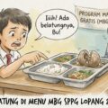 Diduga ada Belatung Pada Menu MBG SPPG Lopang 2
