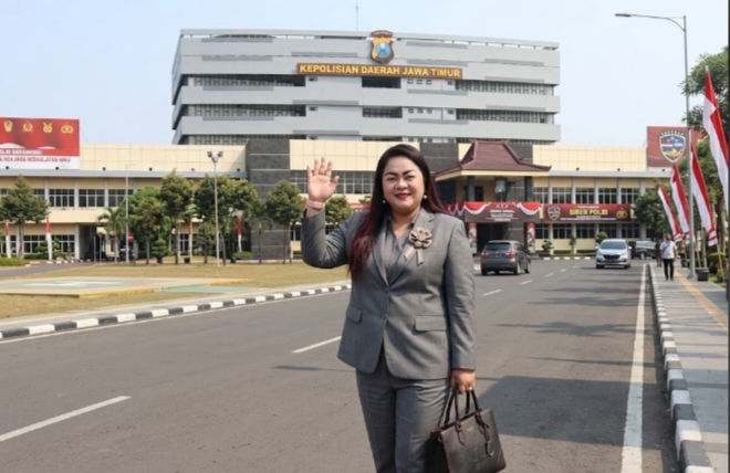 ADVOKAT RIKHA PERMATASARI PUJI KINERJA PRESISI DAN TRANSPARANSI DITRESSIBER POLDA JATIM