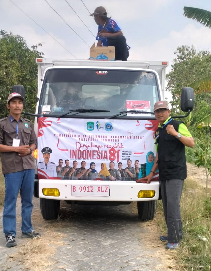 Karnaval Desa Bulumargi Kecamatan Babat Kabupaten Lamongan Sangat Meriah ,5 Dusun Tampil Atraksi Dan Kerukunan Antar Dusun
