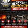Masyarakat Khusus Pedagang Aliansi Pedagang Pasar Sibolga (APPS) Desak Walikota Sibolga Segera Copot Kepala Pasar Nauli Sibolga!