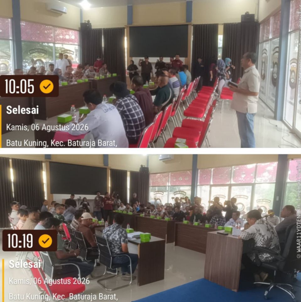 MEDIASI MEMANAS! Warga Kurup Desak PT KIT Soal Limbah, CSR dan Bongkar Muat, Pertemuan Berakhir Buntu