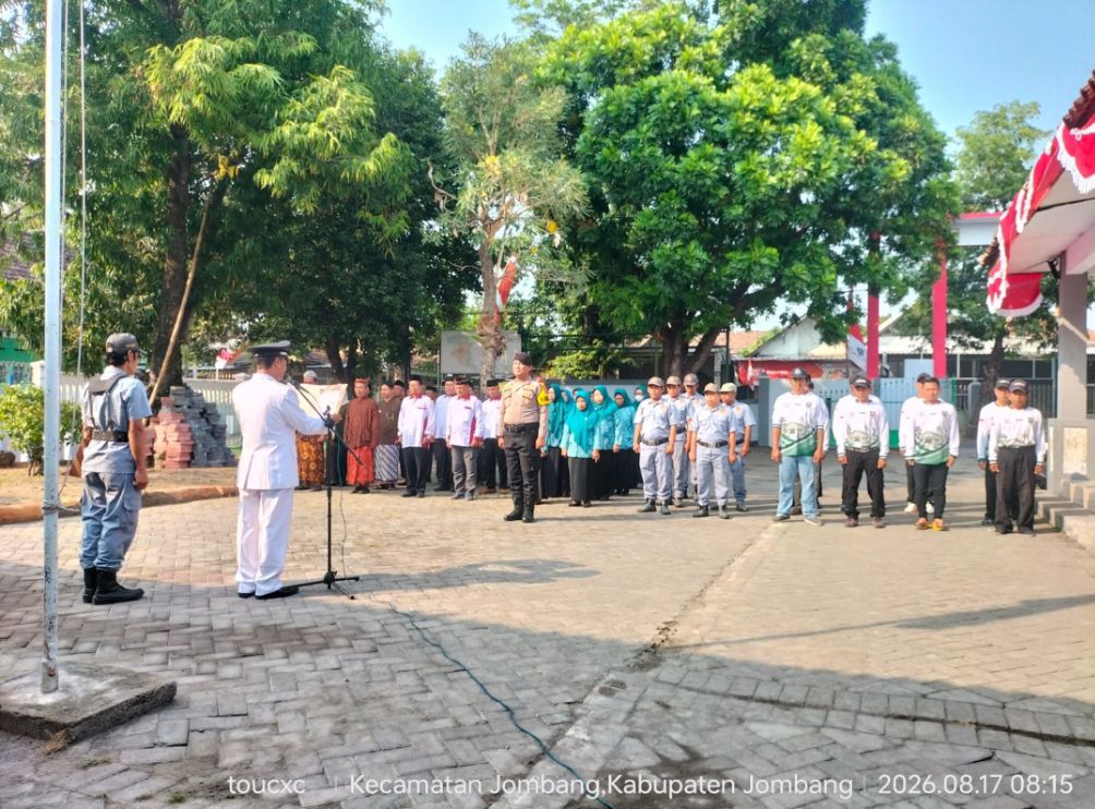 *Upacara HUT Ke-81 Kemerdekaan RI di Desa Pulolor Berlangsung Khidmat, Perkuat Persatuan dan Semangat Gotong Royong*