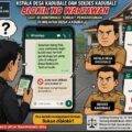 Diduga Blokir Nomor Wartawan, Kades dan Sekdes Kadubale Diharapkan Ditegur Pemerintah