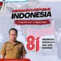 Kepala SMP Negeri 1 Patia Sampaikan Ucapan Dirgahayu Republik Indonesia ke-81