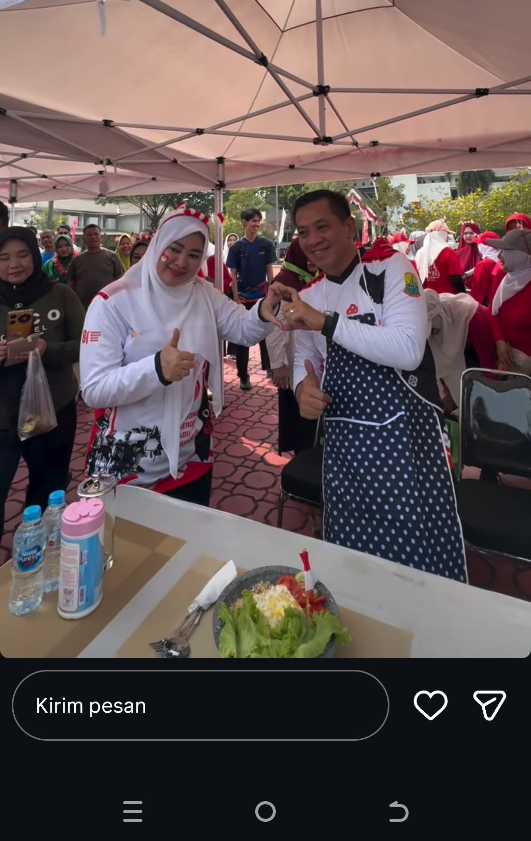 Semarak Kemerdekaan di Karawang Berpadu Aksi Kemanusiaan untuk NTT