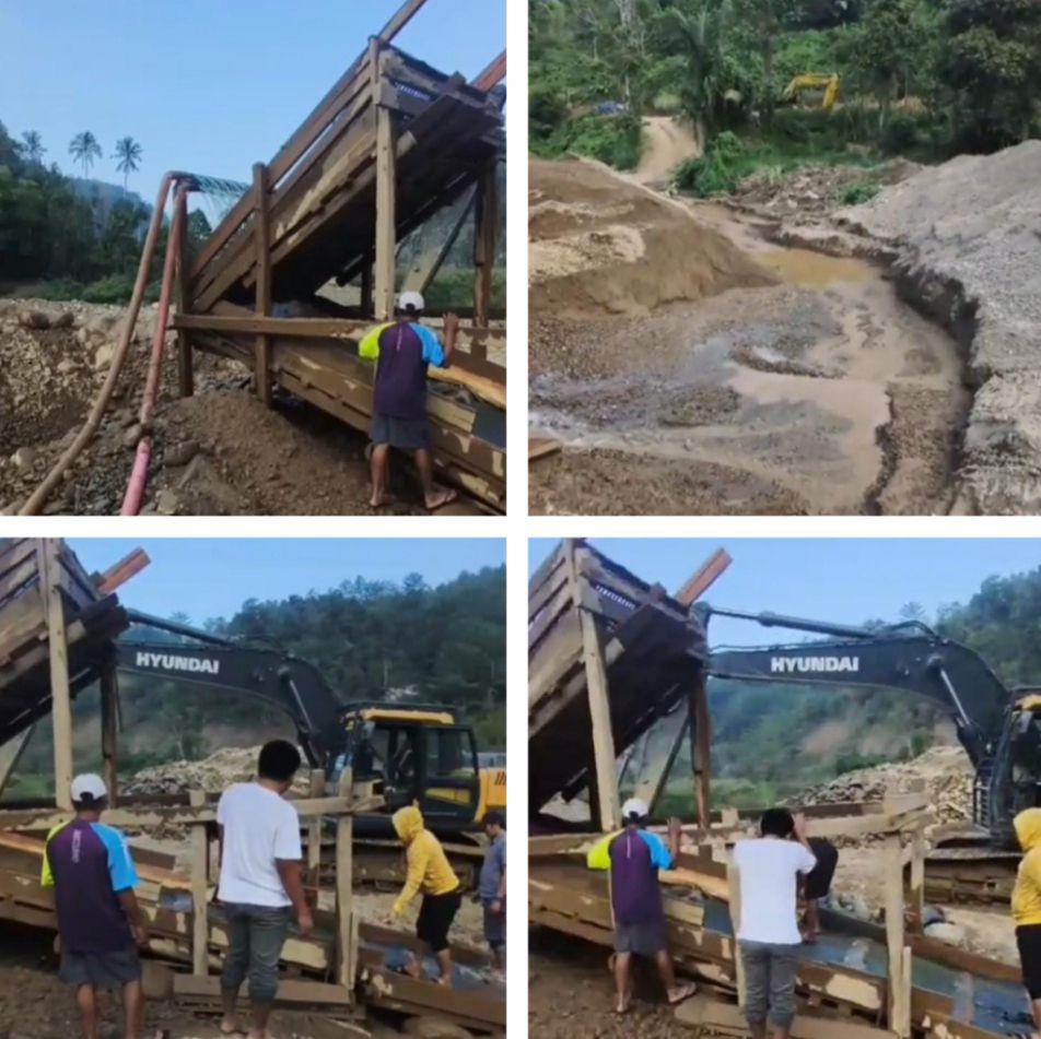 JANGAN CUMA JADI PIDATO! Tambang Emas Marinding Diduga Beroperasi Lagi, APH Ditantang Turun ke Lapangan!