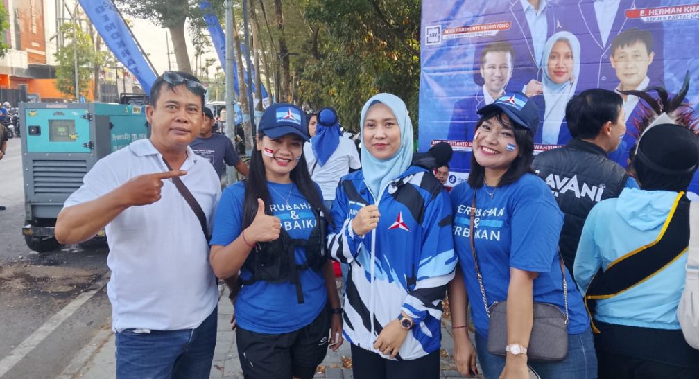 Senam Sehat Meriahkan HUT ke-25 Demokrat Bojonegoro, Ketua DPC: Perkuat Kebersamaan dengan Masyarakat