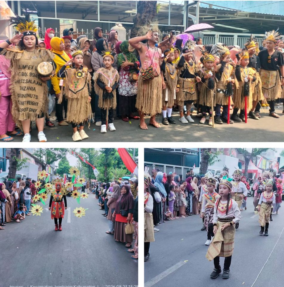 *Tampil Sederhana Penuh Makna, RW 02 Pulolor Juarai Karnaval Pawai Budaya HUT RI ke-81*