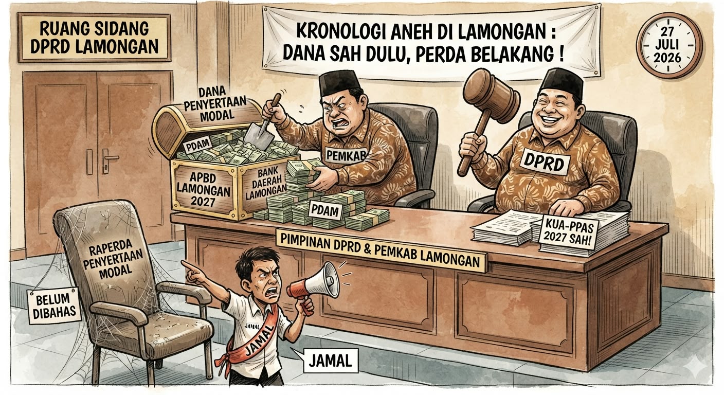 Raperda Belum Di Bakas Tapi Dana Sudah Sah ,Kok Bisa?