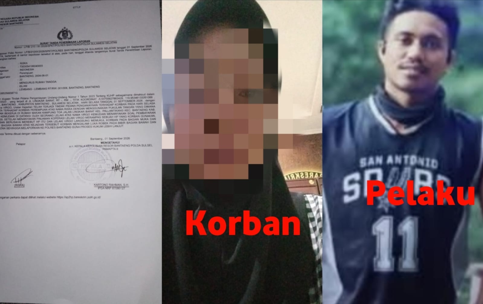 Baramakassar mengecam Pelaku Pemukulan Adik Perempuan Wartawan Camerajurnalis.com di Bantaeng