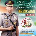 IPTU Firman, S.H., M.H. Tegaskan Komitmen Perkuat Sinergitas Polri dan Kejaksaan pada HUT ke-81 Kejaksaan RI