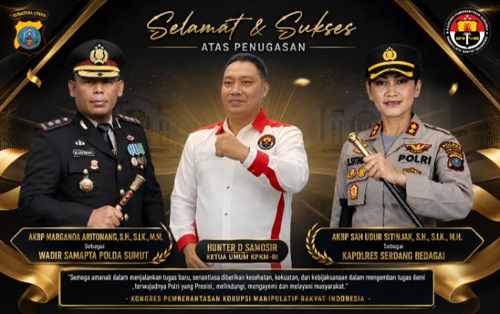 KPKM-RI Apresiasi Jejak Pengabdian, Sambut Amanah Baru AKBP Marganda Aritonang dan AKBP Sah Udur Sitinjak