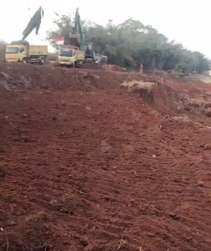 Dugaan Galian C Ilegal di Pasirmuncang Kembali Beroperasi, Aparat Terkait Terkesan Tutup Mata