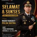 Kepercayaan Baru untuk AKBP Yudha, Kini Jabat Wadir Pamobvit Polda Sultra