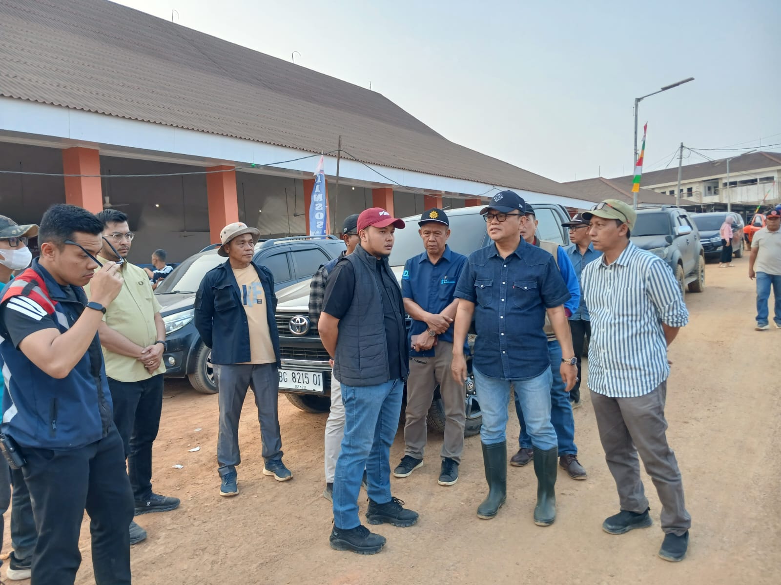 H. Joncik Muhammad Tinjau Persiapan MPLS Sekolah Rakyat Di Empat Lawang