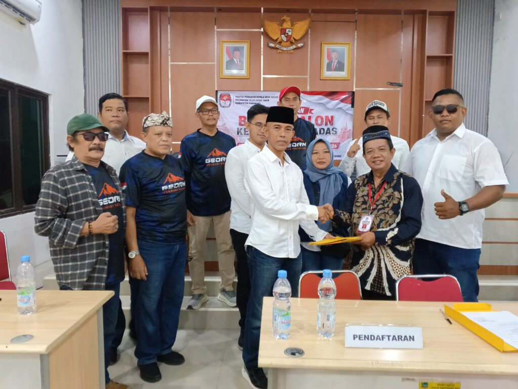 Dari Karaba ke Wadas, Budi Georn Resmi Daftar Calon Kades dan Bawa Aspirasi Warga