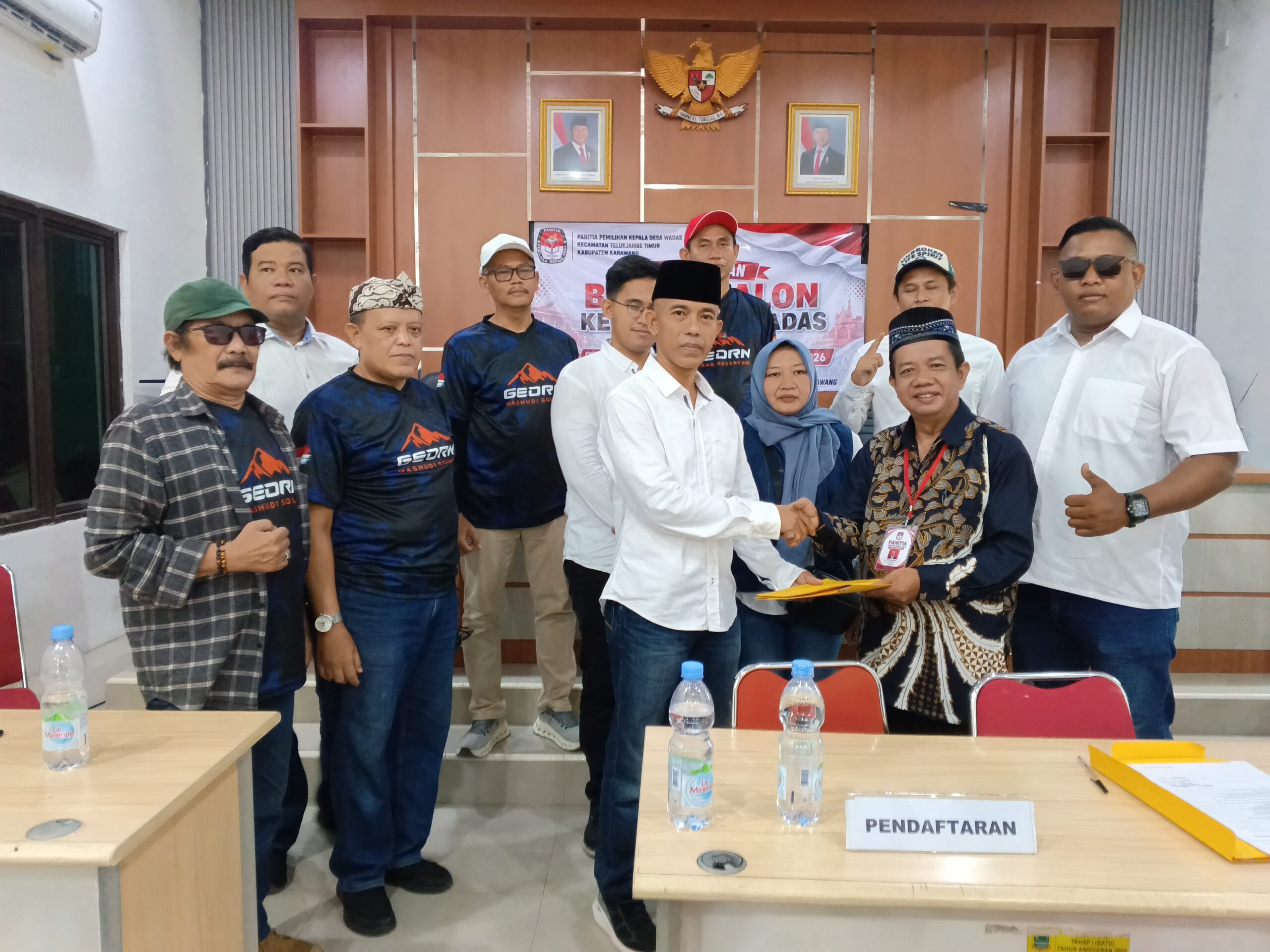 Dari Karaba ke Wadas, Budi Georn Resmi Daftar Calon Kades dan Bawa Aspirasi Warga