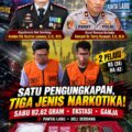 Polresta Deli Serdang Ungkap Kasus Narkotika, Amankan pengedarnya beserta 82,62 Gram Sabu, Ekstasi dan Ganja