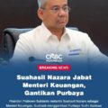 Menteri Keuangan Purbaya Yudhi Sadewa tiba-tiba diganti Presiden Prabowo Subianto! Menjadi Perhatian Publik di pergantian sosok yang tegas dan bijaksana menangani APBN.