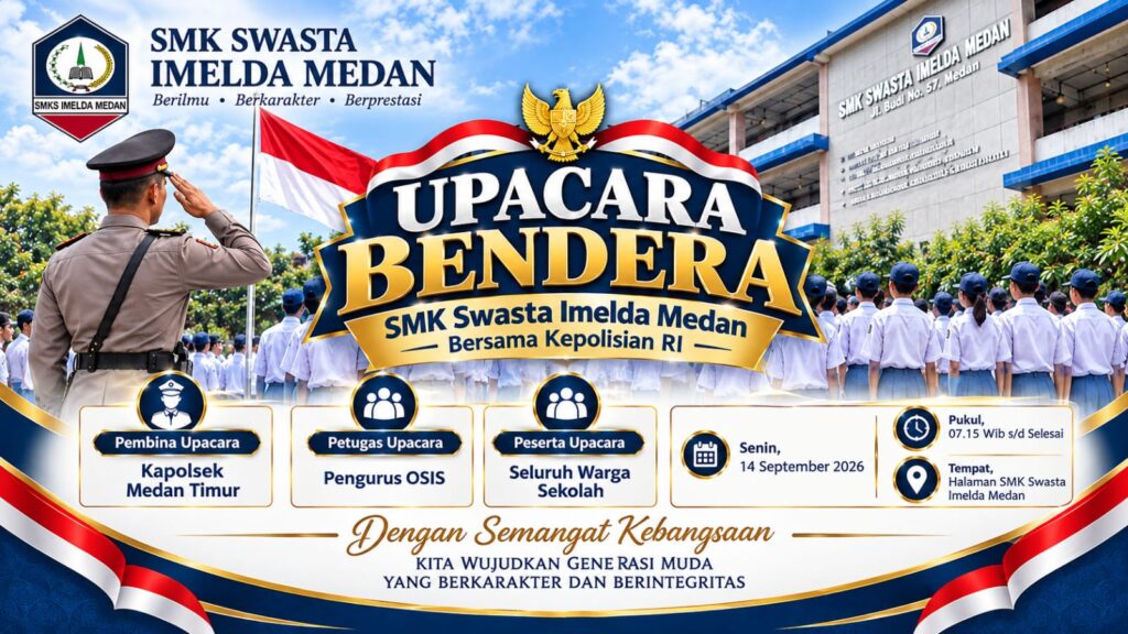 Kapolsek Medan Timur Turun ke Sekolah, Seribuan Siswa SMK Imelda Dapat Peringatan Keras soal Tawuran, Narkoba hingga Judi Online