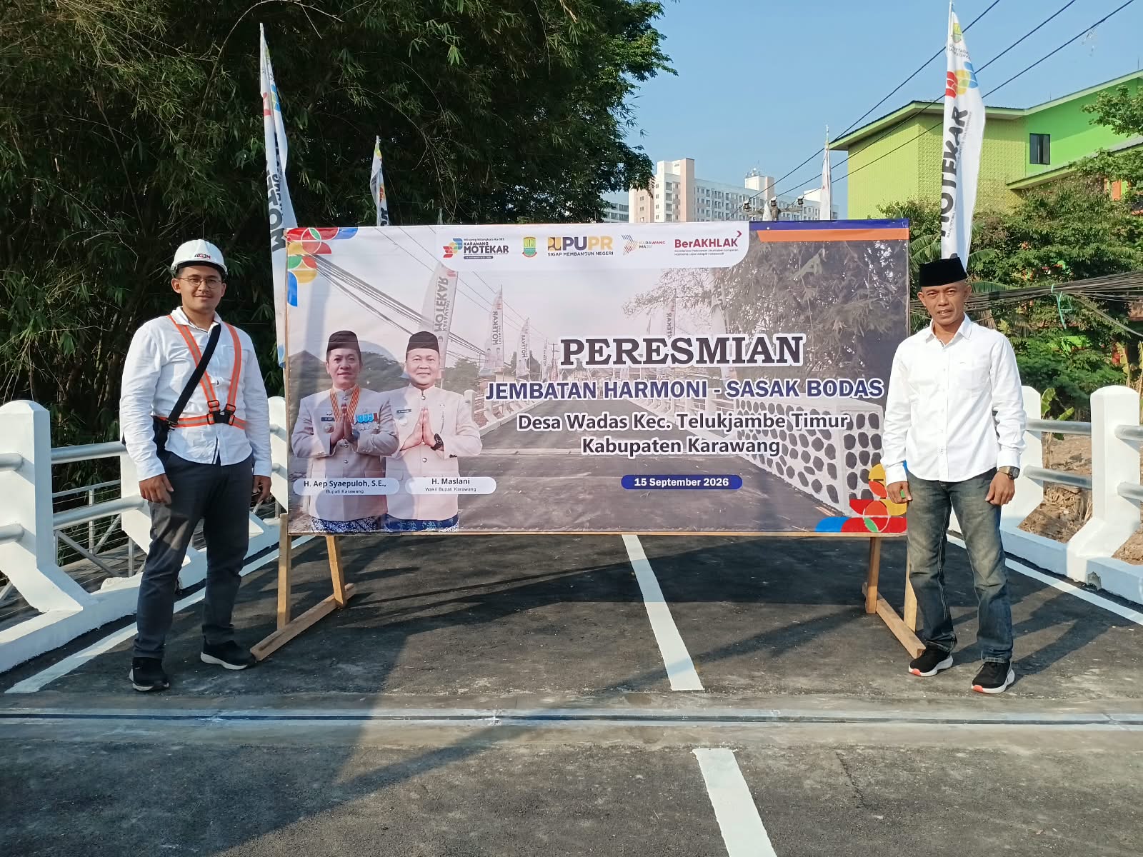 Jembatan Harmoni Sasak Bodas Rampung, Akses Warga Desa Wadas Kian Terhubung