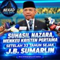 Suahasil Nazara, Menkeu Kristen Pertama Setelah 33 Tahun Sejak J.B. Sumarlin.