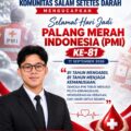 Setetes Darah, Sejuta Harapan: KSSD Banten Sampaikan Selamat Hari Jadi ke-81 PMI