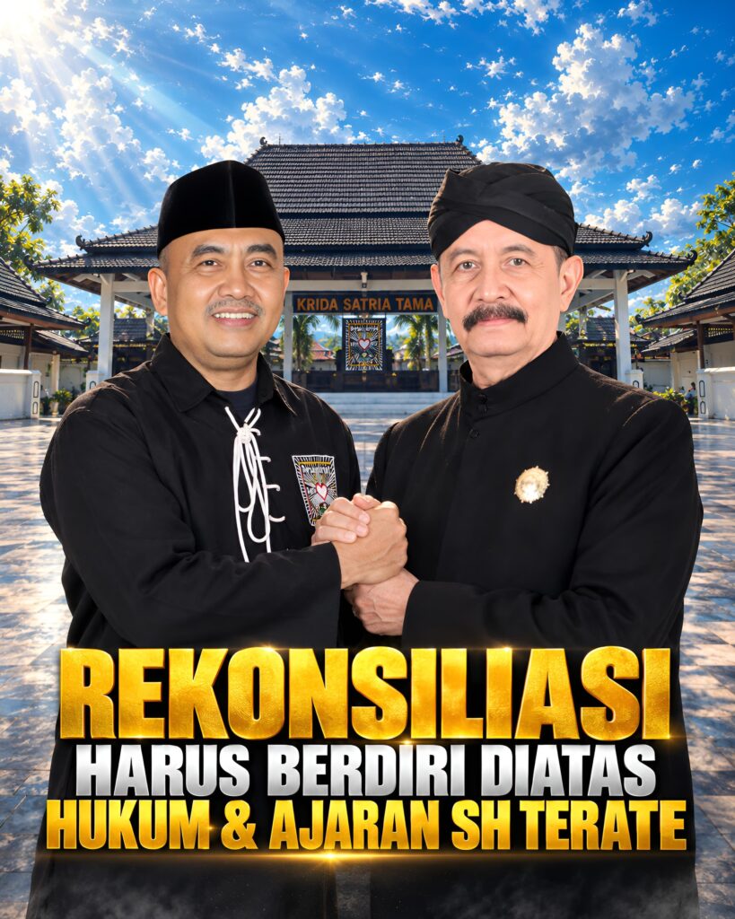 Rekonsiliasi Harus Berdiri Diatas Hukum Dan Ajaran SH Terate