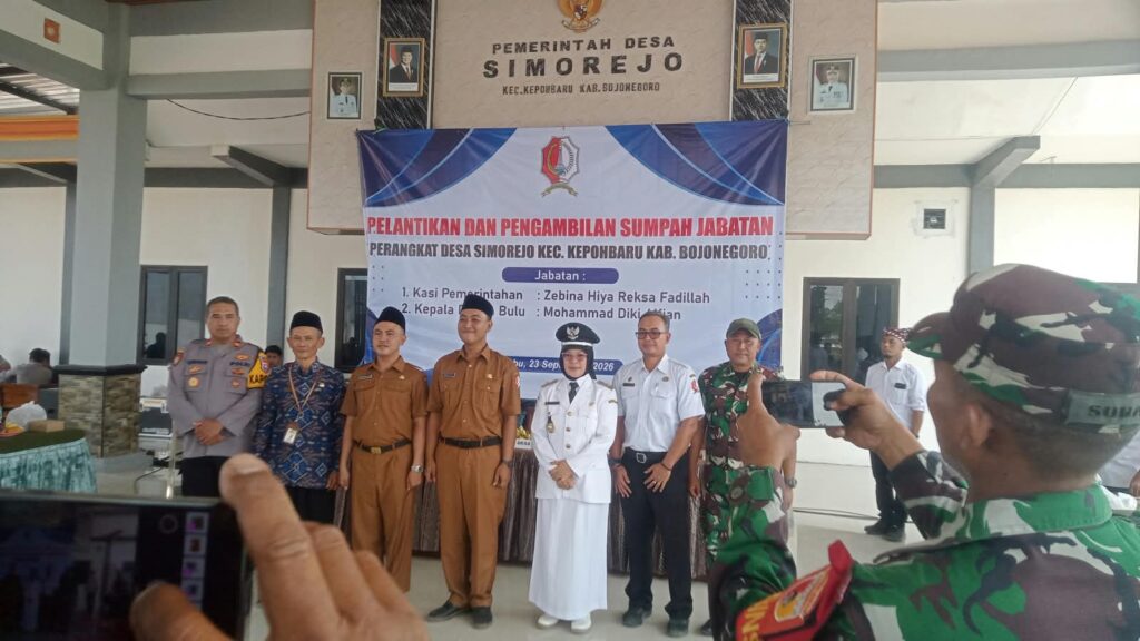 Dua Perangkat Desa Simorjo Resmi Di Lantik Kades Tekankan Penguatan Pelayanan Masyarakat