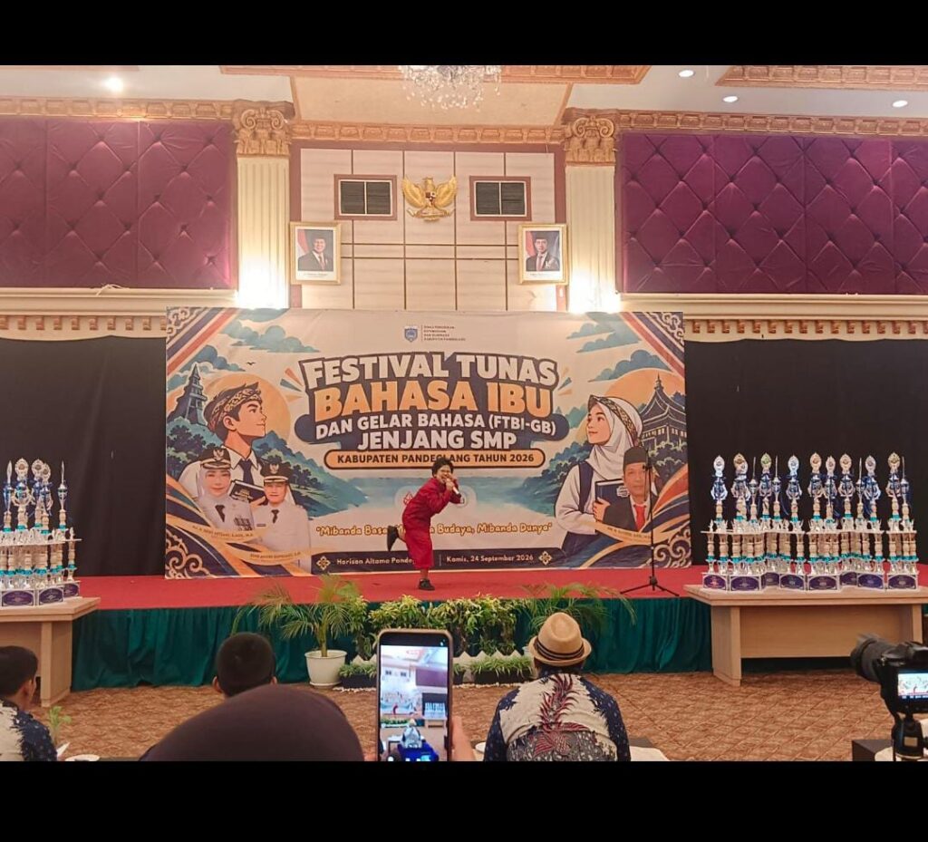 Festival Tunas Bahasa Ibu dan Gelar Bahasa (FTBI-GB) Jenjang SMP Kabupaten Pandeglang Tahun 2026 Digelar di Aula Hotel Horison