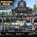 TNI -Polri Gelar Apel Bersama Jelang Prapatan Luhur PSHT 2026 Di Padepokan Agung PSHT