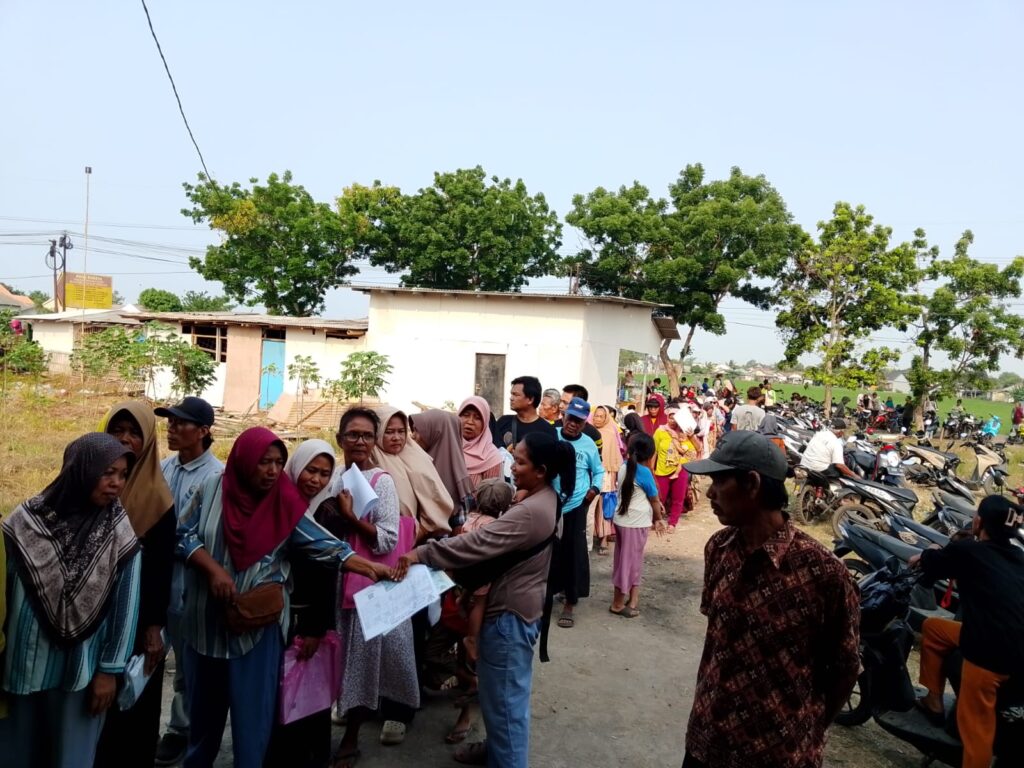 Bantuan Pangan Beras Di Salurkan Serentak di 9 Desa Di Kecamatan Blanakan.