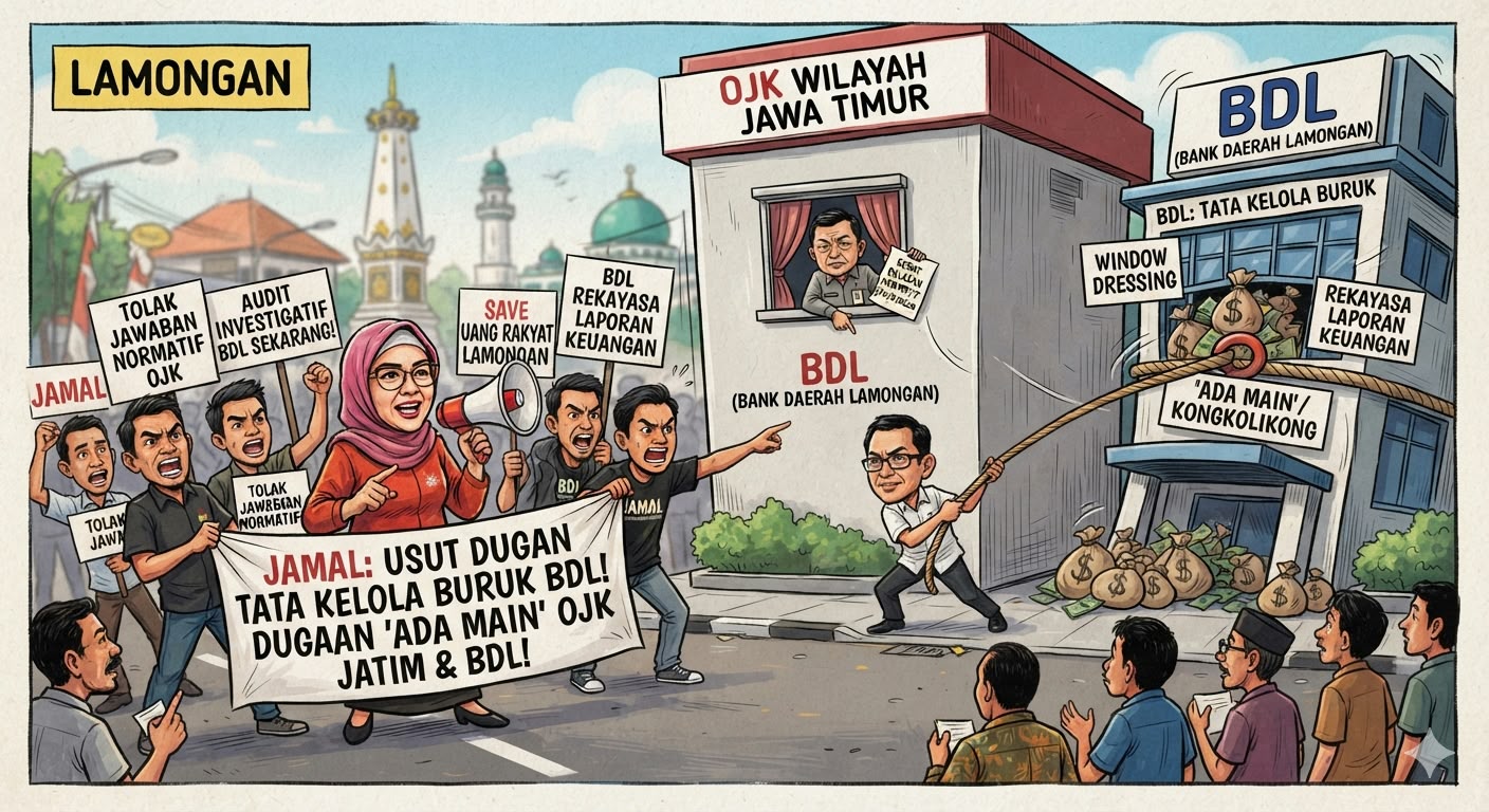 Dugaan Tata Kelola Buruk BDL, JAMAL Tuding “Ada Main” Antara BDL dan OJK Jatim