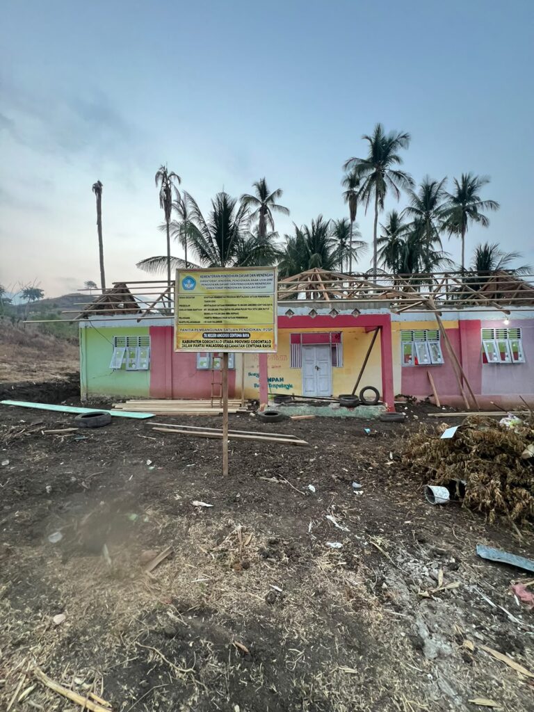 DPC LSM ELANG MAS Gorontalo Utara Soroti Program Revitalisasi Satuan Pendidikan TK Negeri Anggrek Gentuma Raya.