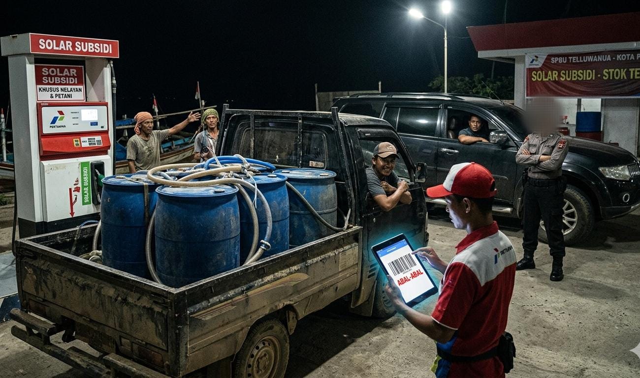 Wartawan Diserang Saat Meliput, Mafia BBM Palopo Terbongkar,Oknum Diduga Lindungi