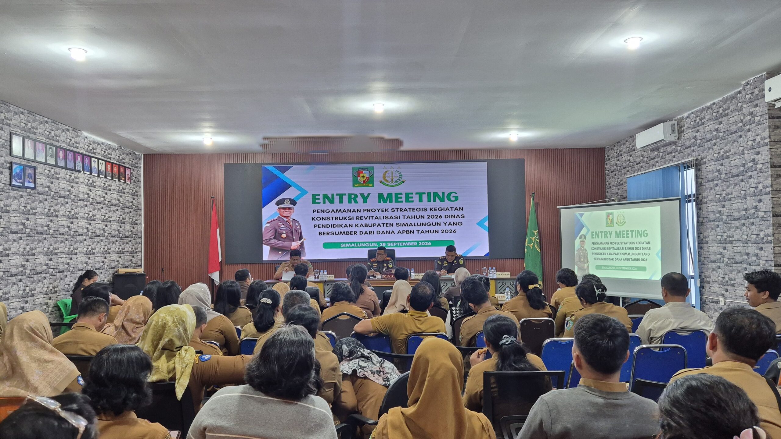 Jaga Akuntabilitas Pembangunan Pendidikan, Kejari Simalungun Laksanakan Entry Meeting Revitalisasi Sekolah