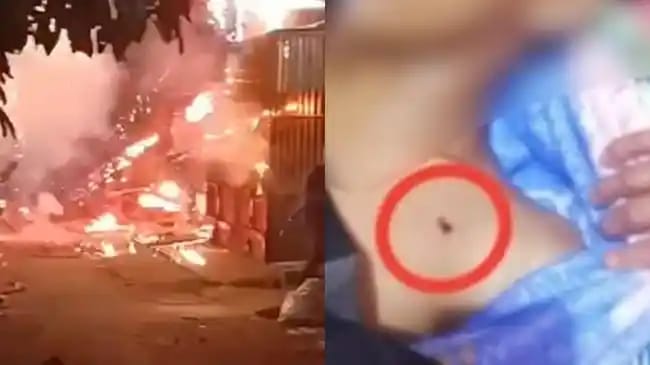 Perang Antar warga di Makasar,Satu korban Tewas diduga Tertembak Hingga Berujung Pengerusakan Pos Polisi Dan TNI