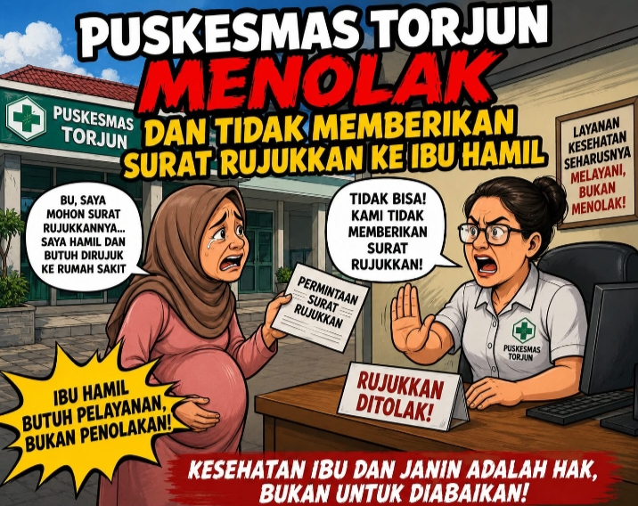 Puskesmas Torjun Menolak Permintaan Surat Rujukan, AMI Meminta Bupati Sampang Untuk Segera Copot Dan Pecat Kapus Torjun Dan Seluruh Jajarannya.