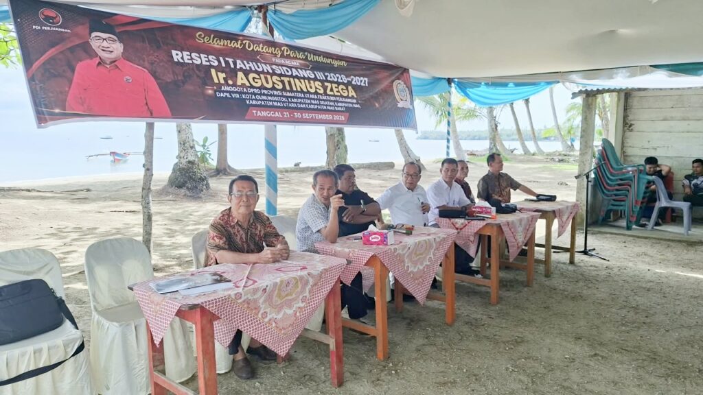 Serap Aspirasi Warga Banuagea, Agustinus Zega: Semua Usulan Akan Saya Bawa dan Perjuangkan