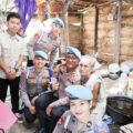 Di Hari Jadi Propam Polri yang ke-24 Tahun, Sipropam Polres Nias Selatan Berbagi Kasih kepada Ibu Lansia 65 Tahun