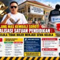 LSM ELANG MAS : Swakelola Jangan Sampai Berubah Menjadi Sewa Kelola.