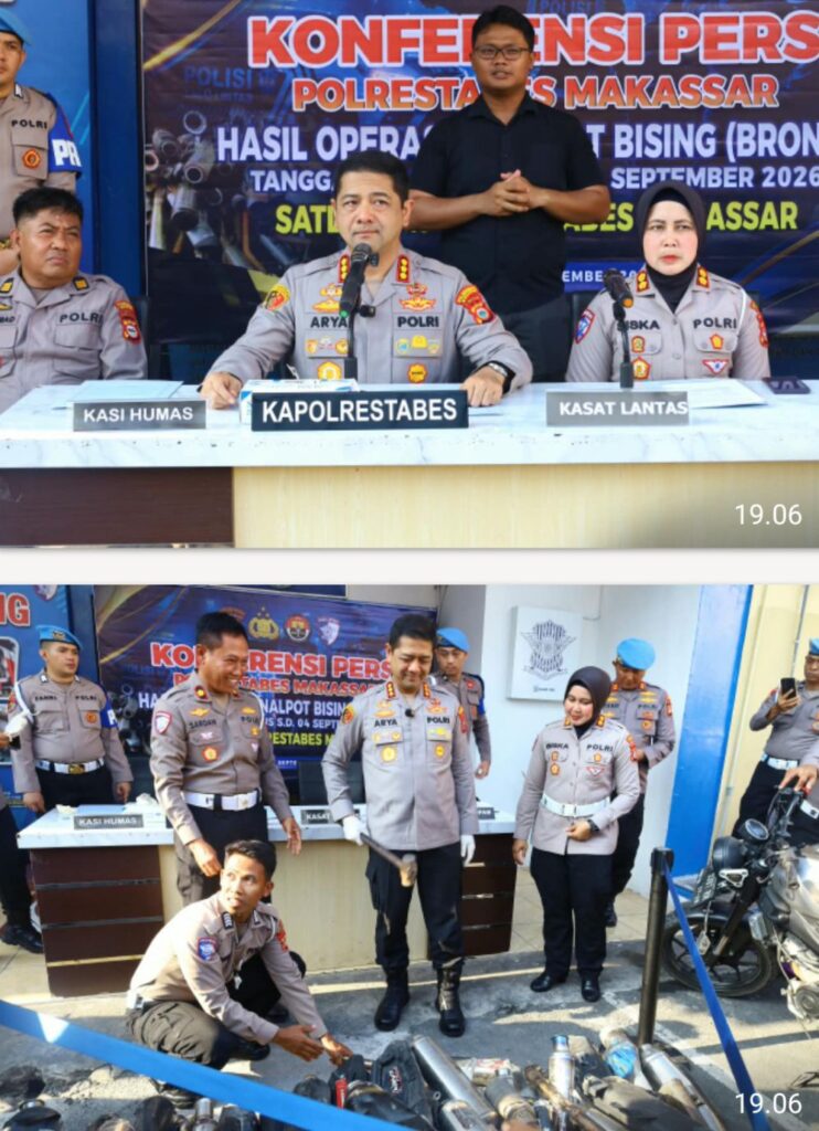*Aduan Warga Dibalas Gercep! Arya Perdana Sikat 355 Motor di Makassar*