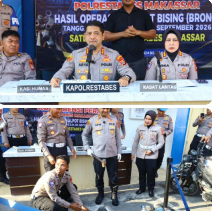 *Aduan Warga Dibalas Gercep! Arya Perdana Sikat 355 Motor di Makassar*